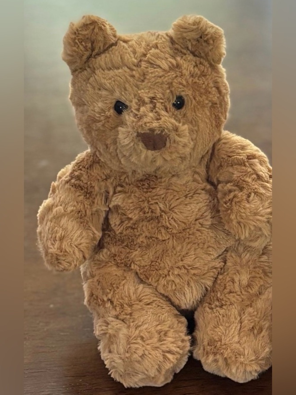 Jellycat Bartholomew Bear Tiny BNWT Purchased in Copenhagen.
